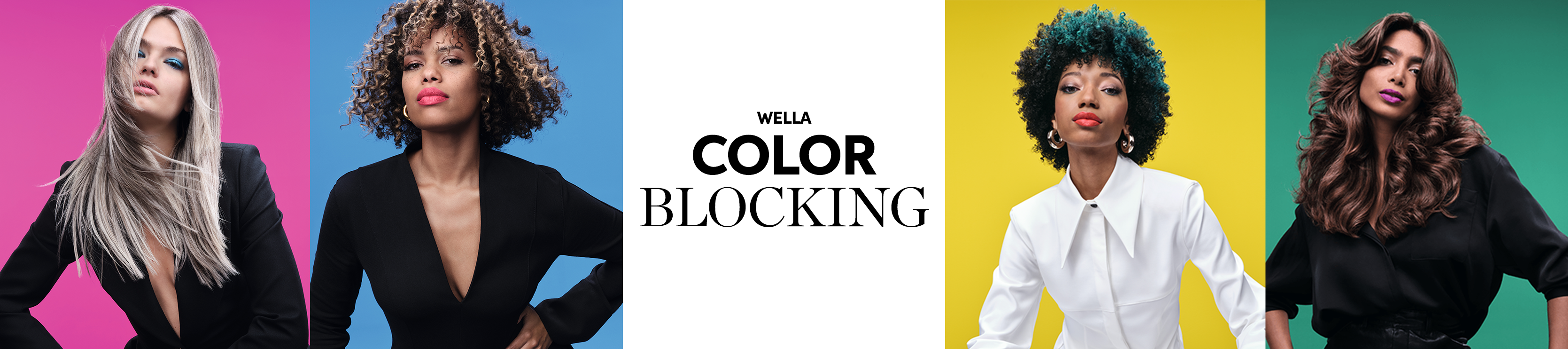 Color Blocking Banner