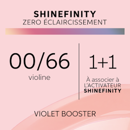 Shinefinity Zero Lift Glaze 00/66 Violet Booster, 60 ml