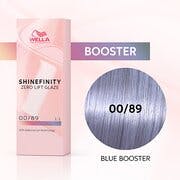 Shinefinity Zero Lift Glaze 00/89 Blue Booster, 60 ml