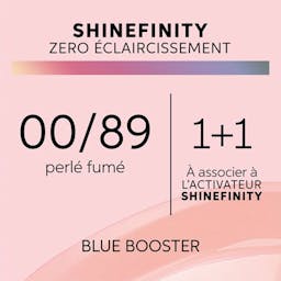 Shinefinity Zero Lift Glaze 00/89 Blue Booster, 60 ml