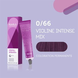 Coloration permanente 0/66, Kadus Professional, 60 ml