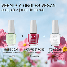 Base Coat d'origine naturelle, Nature Strong, 15ml