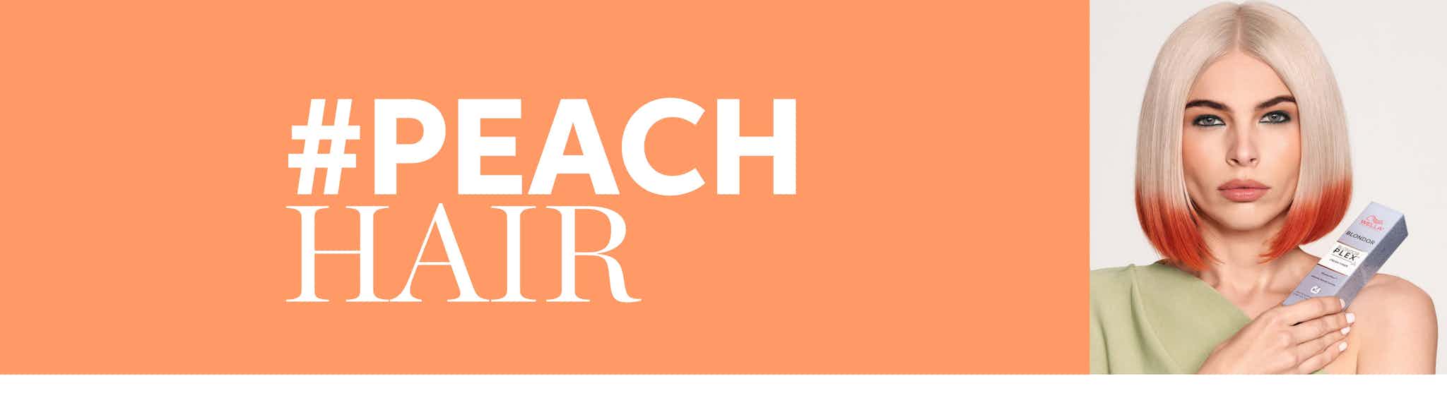 Banner #PEACHHair