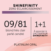 Shinefinity Zero Lift Glaze 09/81 Platinum Opal, 60 ml