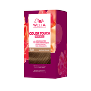 Color Touch Fresh-Up-Kit 7/0 Blond Moyen Naturel, coloration semi-permanente, Wella Professionals, 130ml